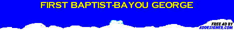 A Southern Baptist Church devoted to Jesus Christ and the teachings of the Bible. We like to exchange links.